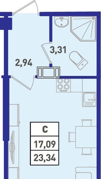 квартира р-н Всеволожский г Мурино ул Шоссе в Лаврики 64к/4 Девяткино фото 1