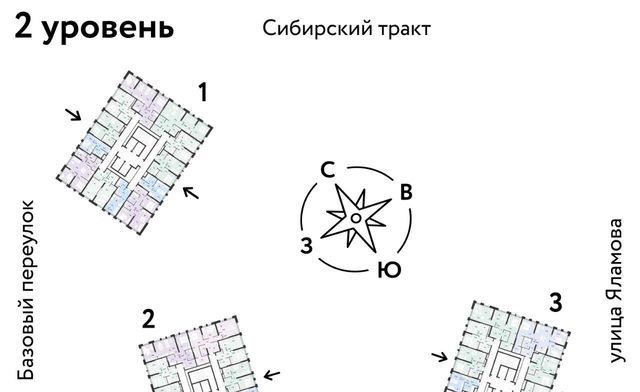 Ботаническая микрорайон Сибирский сад фото