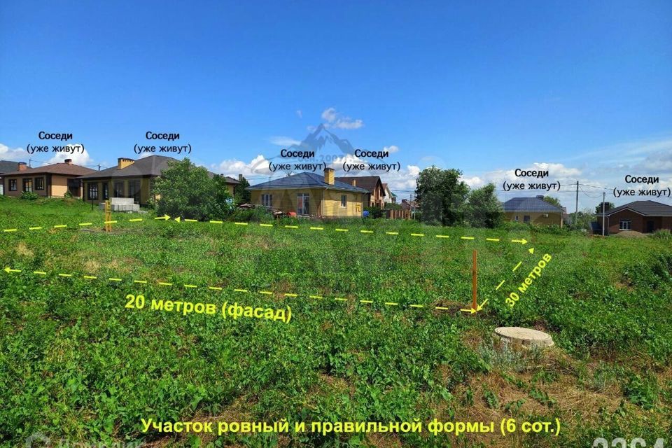 земля р-н Аксайский п Российский ул Медовая фото 5