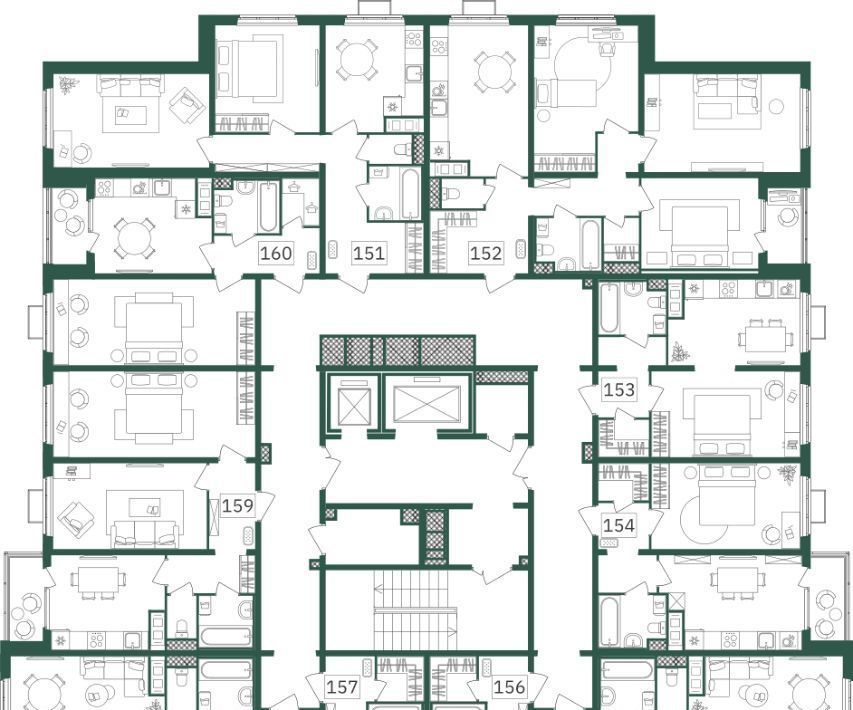 квартира г Москва метро Лесопарковая ш Варшавское 170ек/7 фото 3