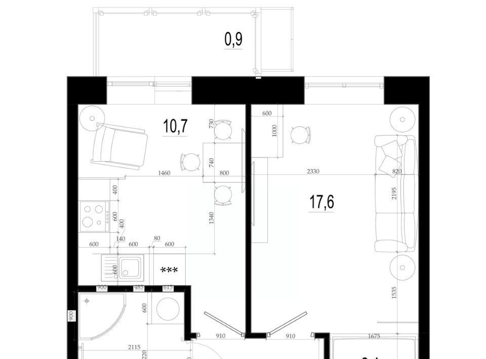 квартира г Одинцово ул Маковского 28 Одинцово фото 2