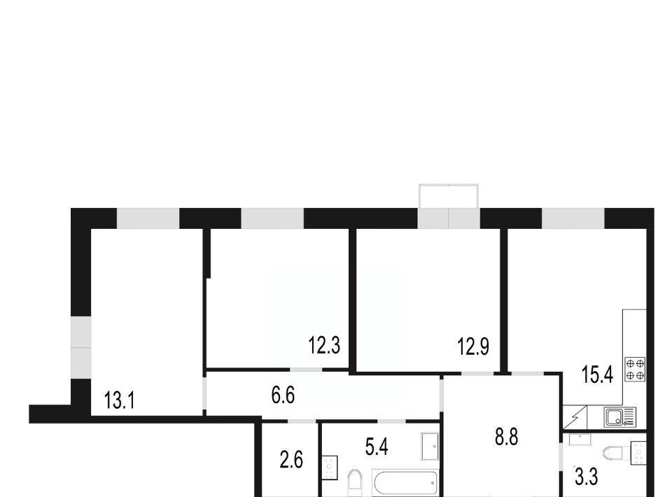 квартира г Одинцово ЖК «Союзный» Одинцово фото 1