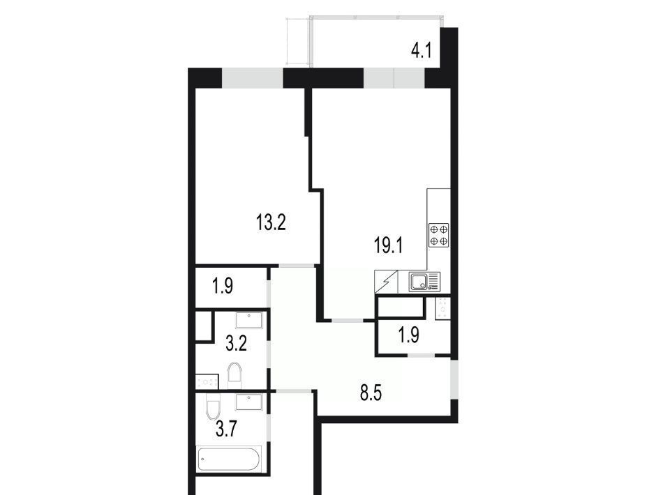 квартира г Одинцово ЖК «Союзный» Одинцово фото 1