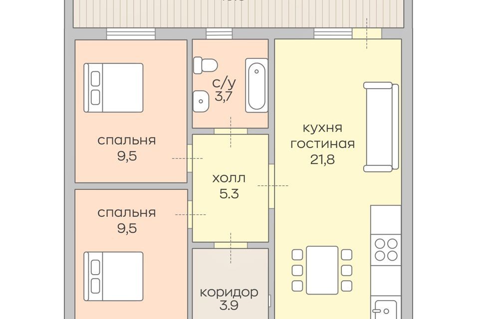 дом городской округ Раменский посёлок Эко Квартал Раздолье, 990 фото 2