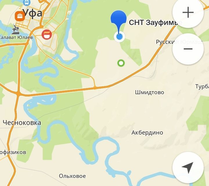 земля городской округ Уфа, СНТ Зауфимье, 122 фото 1