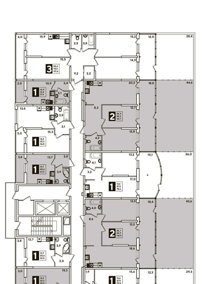 квартира г Краснодар р-н Прикубанский ул им. Константина Гондаря 103к/1 фото 2