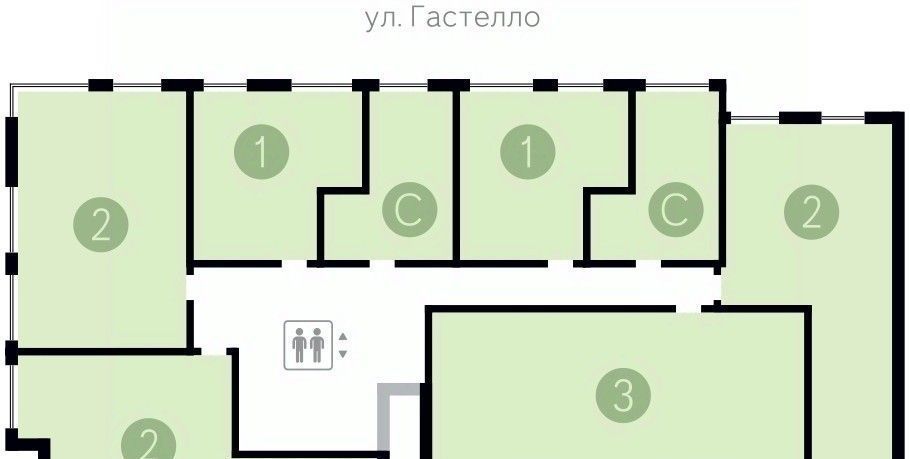 квартира г Тюмень р-н Калининский ул Молодогвардейцев 5к/1 фото 2