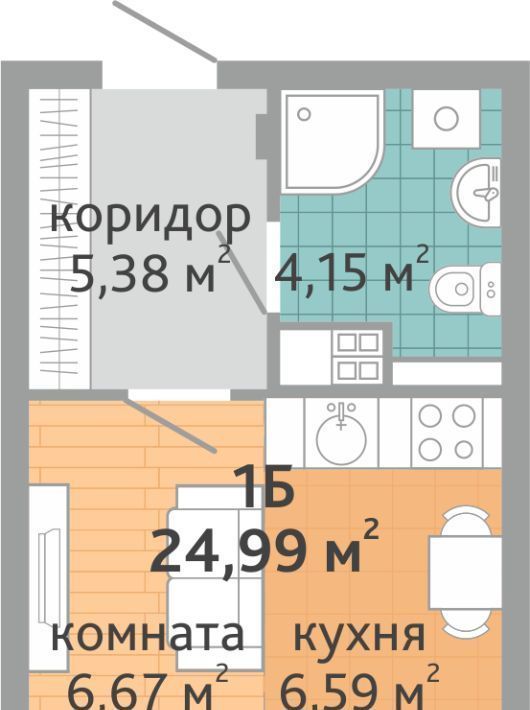 квартира г Екатеринбург р-н Верх-Исетский ВИЗ жилрайон, Семейный квартал Дружный жилой комплекс фото 1