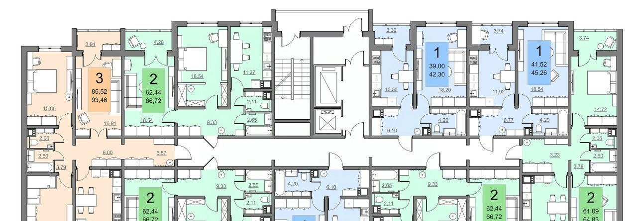 квартира г Саратов р-н Кировский ул им Академика Семенова Н.Н. 19 фото 2