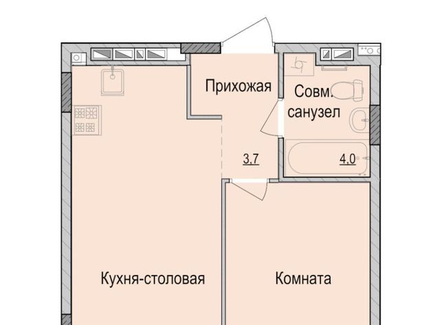 р-н Первомайский ЖК Умные Кварталы А14 жилрайон, 3-й мкр фото