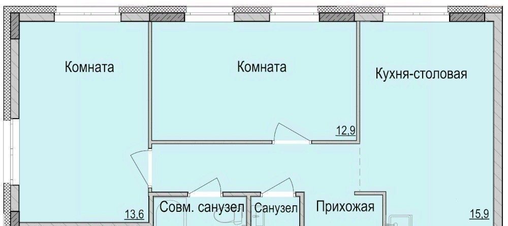 квартира г Ижевск р-н Первомайский Ракетный ЖК Умные Кварталы А14 жилрайон, 3-й мкр фото 1