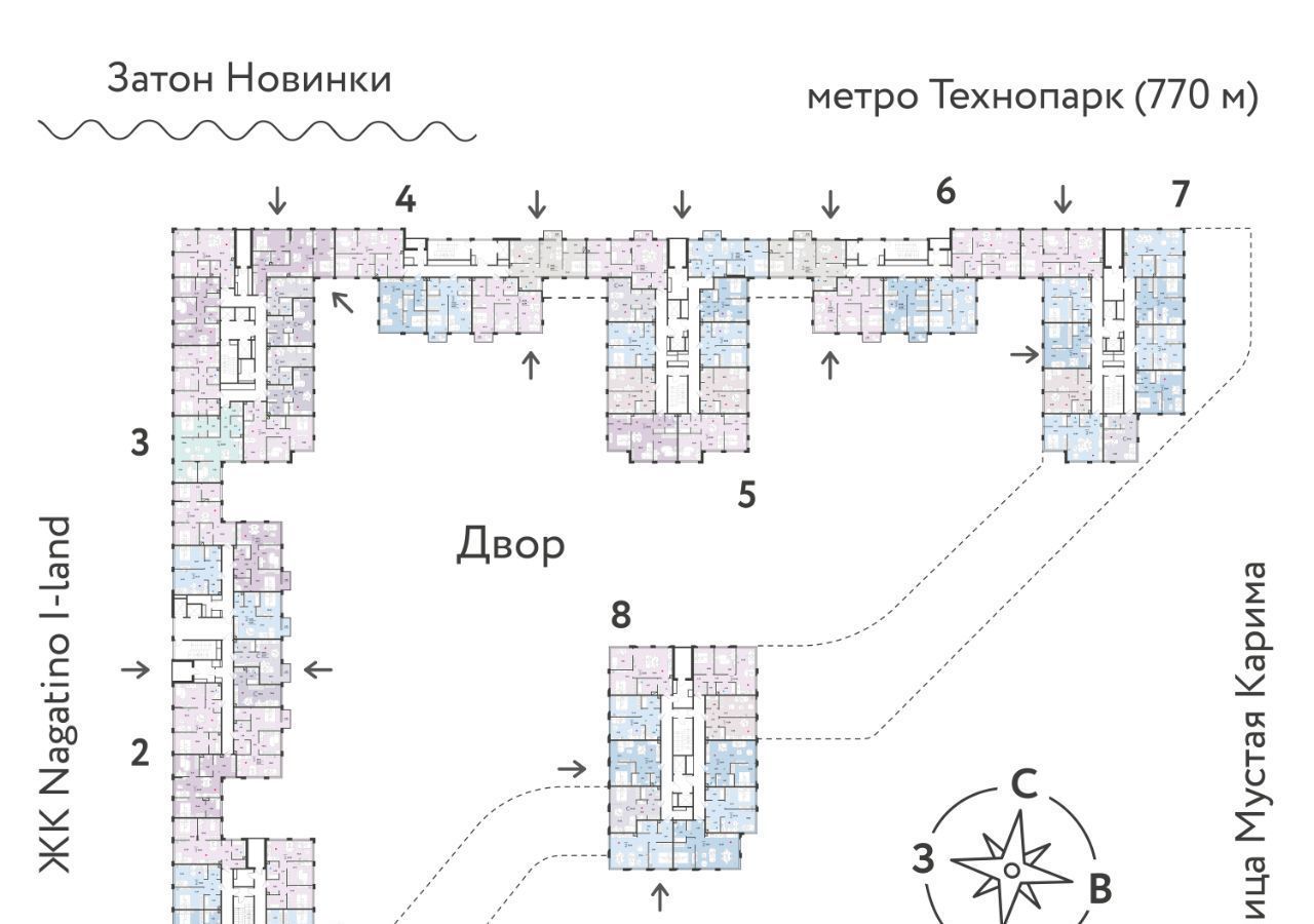 квартира г Москва метро Технопарк ЖК Вау фото 2