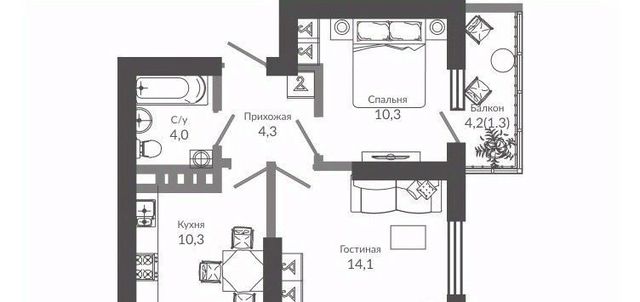 посёлок Кудепста ЖК Флора фото