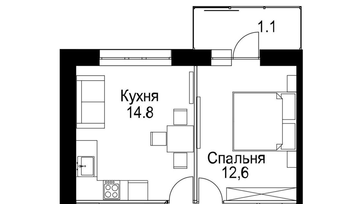 квартира г Москва метро Авиамоторная ЖК Символ фото 1