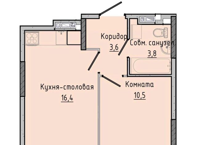 квартира р-н Первомайский жилрайон, 3-й мкр фото
