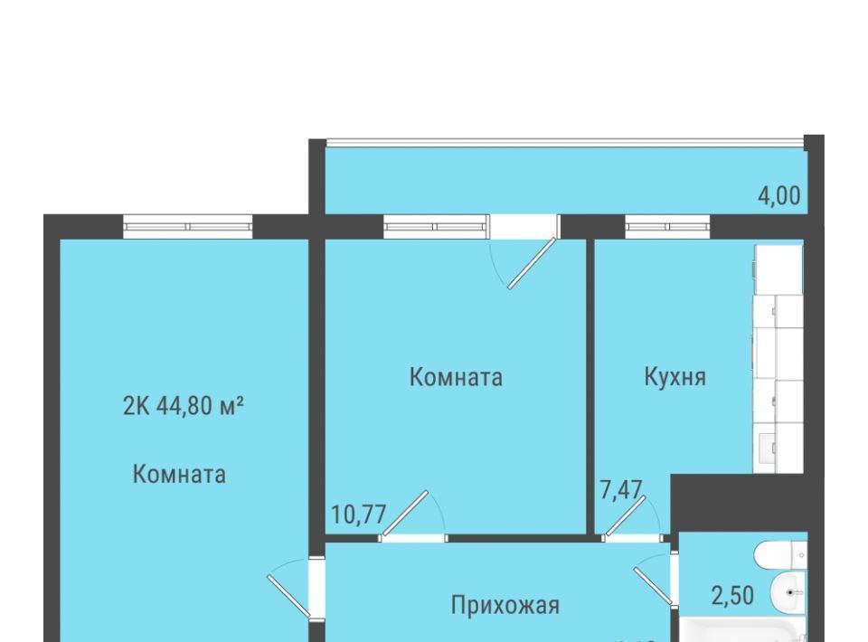 квартира р-н Завьяловский с Октябрьский тракт Гольянский фото 1