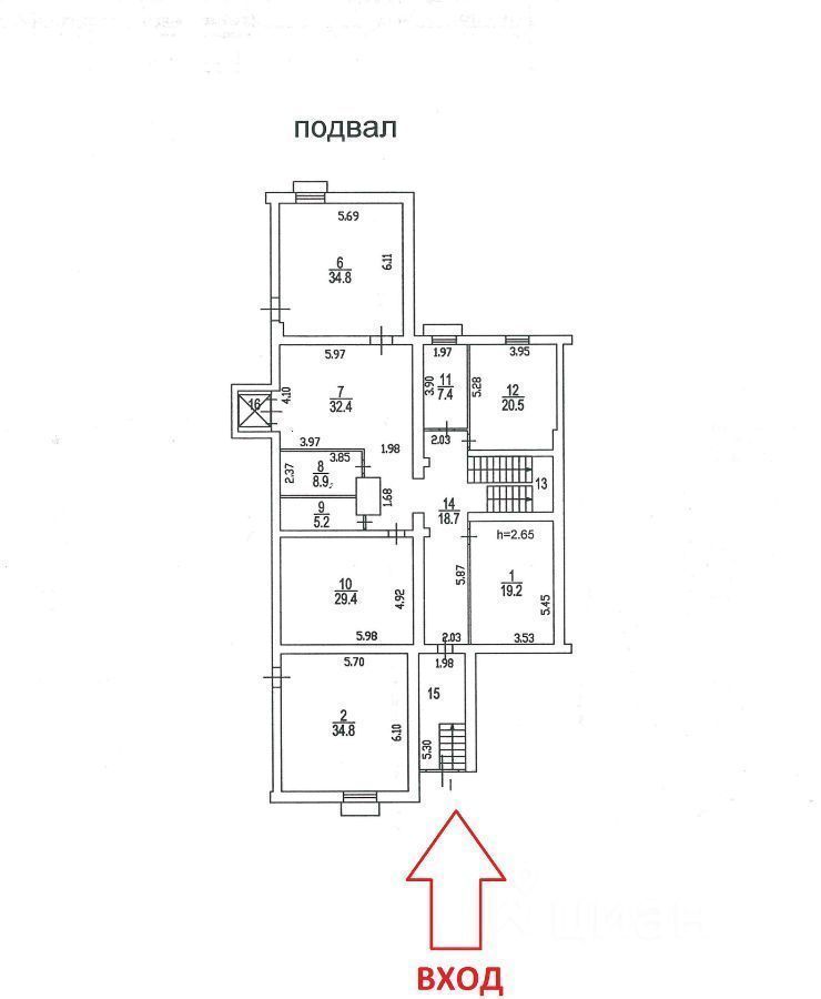 свободного назначения г Москва метро Кантемировская б-р Кавказский 41к/1 фото 11