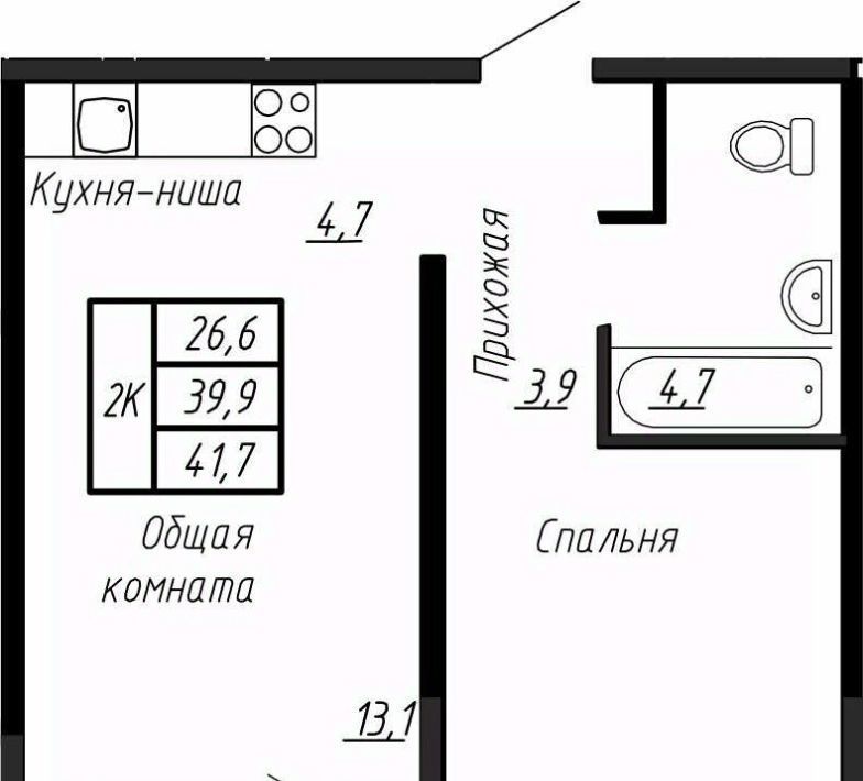 квартира р-н Тосненский п Тельмана ЖК «Сибирь» Тельмановское с/пос, Шушары фото 1