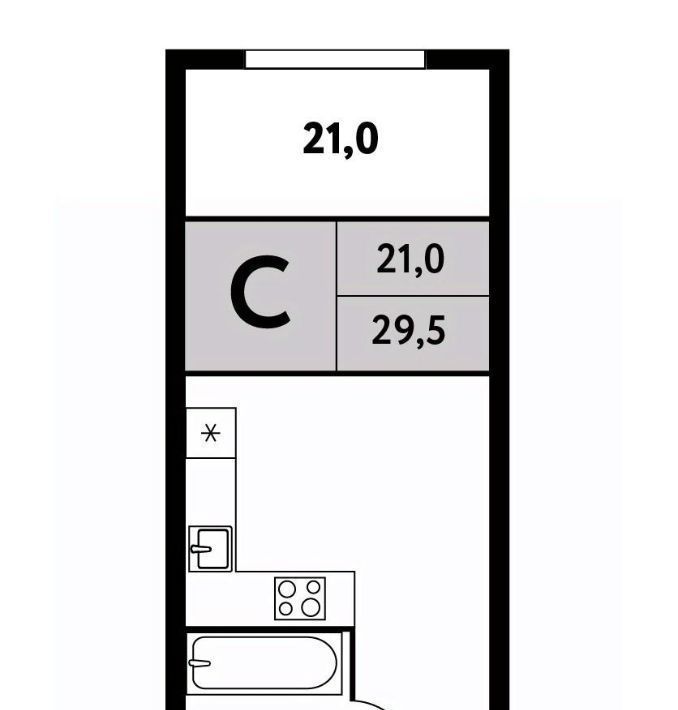 квартира г Москва метро Беломорская ул Фестивальная 15к/25 фото 1