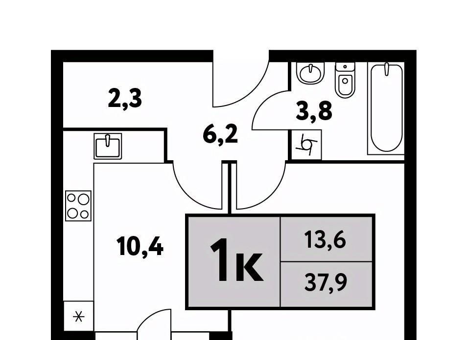 квартира г Москва метро Беломорская ул Фестивальная 15к/25 фото 1