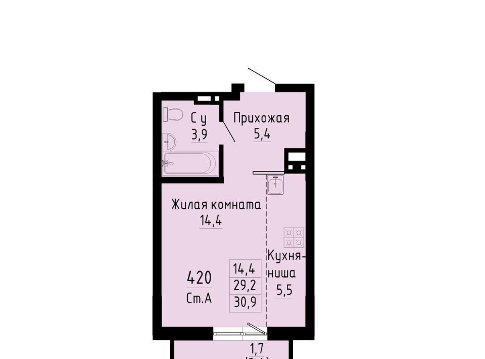 квартира г Новосибирск Золотая Нива ул Коминтерна 1с фото 1