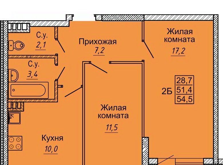 квартира г Новосибирск ЖК «Новые Матрёшки» Площадь Маркса фото 1