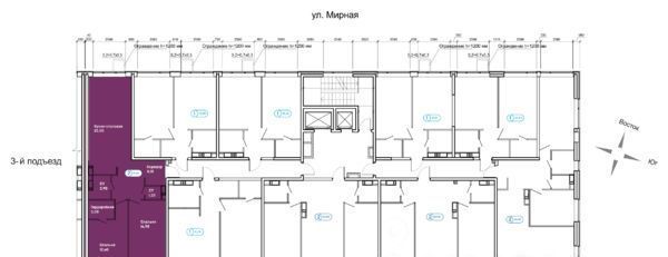 квартира р-н Ярославский п Красный Бор ул Мирная 11 Заволжское с/пос фото 22