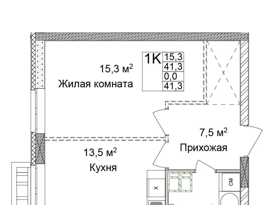 квартира г Нижний Новгород Горьковская ЖК Дельвиг фото 1