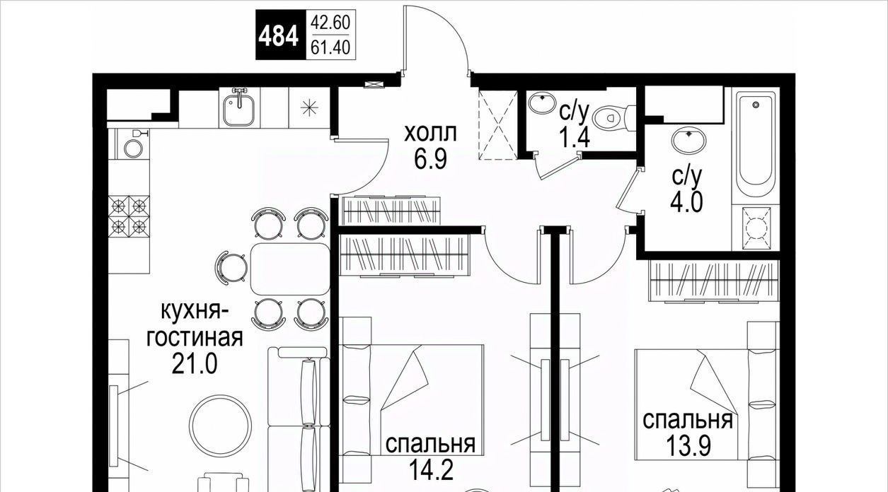 квартира г Москва метро Электрозаводская ЖК Интеллигент фото 1