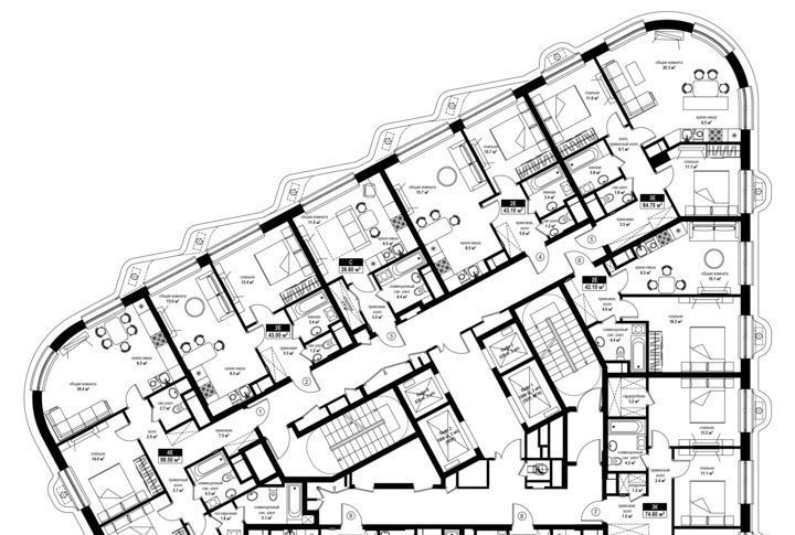 квартира г Москва метро Электрозаводская ЖК Интеллигент фото 2