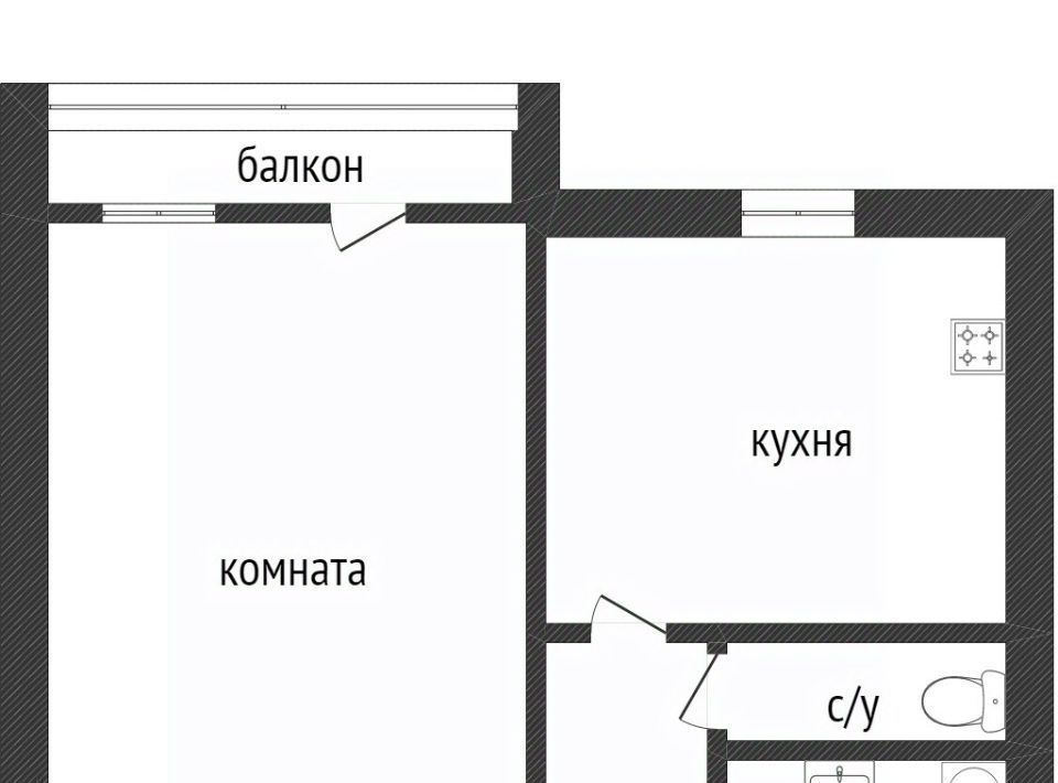 квартира р-н Кетовский с Кетово ул Советская 56 фото 7