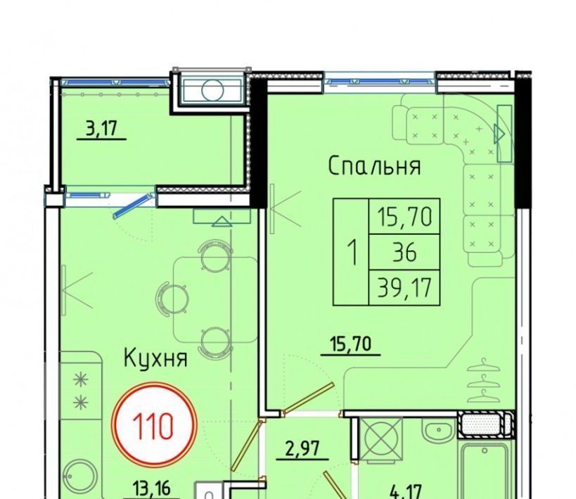 квартира р-н Темрюкский г Темрюк ЖК Морской фото 1