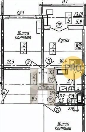 квартира г Воронеж р-н Советский Шилово Жилой Ласточкино кв-л фото 2