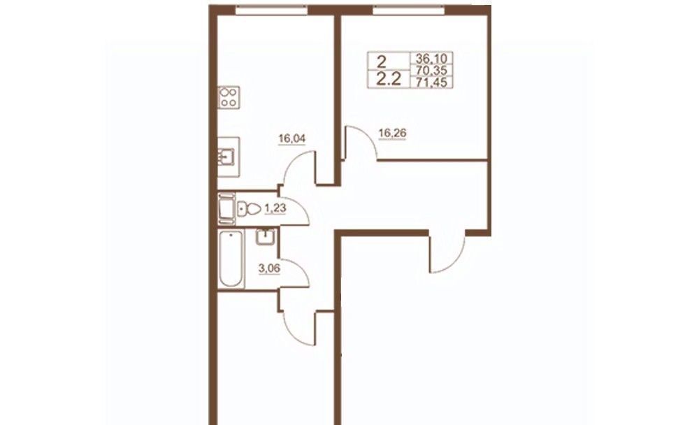 квартира г Санкт-Петербург п Шушары ш Московское 262к/4 Шушары фото 1