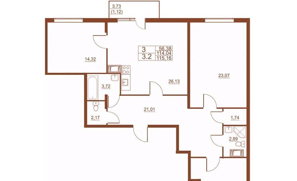 квартира г Санкт-Петербург п Шушары ш Московское 262к/3 Шушары фото 1