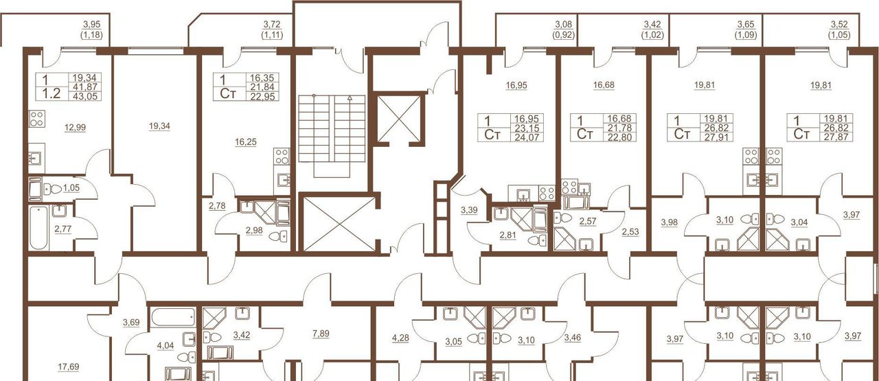 квартира г Санкт-Петербург п Шушары ш Московское 262к/4 Шушары фото 2