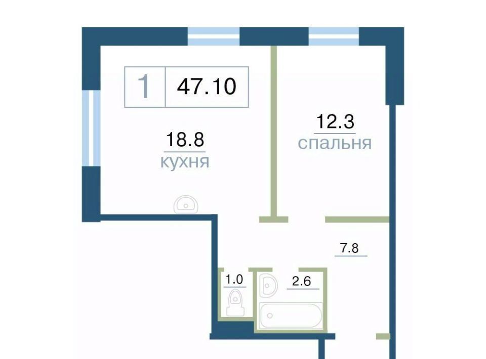 квартира г Красноярск р-н Железнодорожный ул Дубровинского фото 1