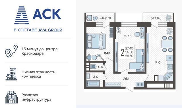 р-н Прикубанский микрорайон 9-й километр ул Ярославская 115/4 фото