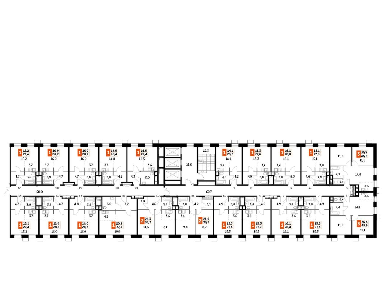 квартира г Москва метро Спартак ш Волоколамское 71/22к 3 фото 2