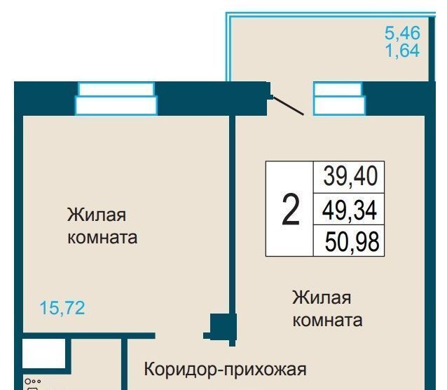 квартира г Красноярск р-н Советский Северный пер Светлогорский 2о фото 1