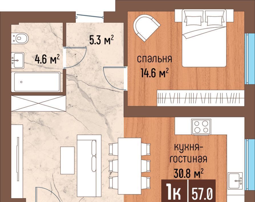 квартира р-н Светлогорский г Светлогорск ул Ольховая 32к/2 фото 1