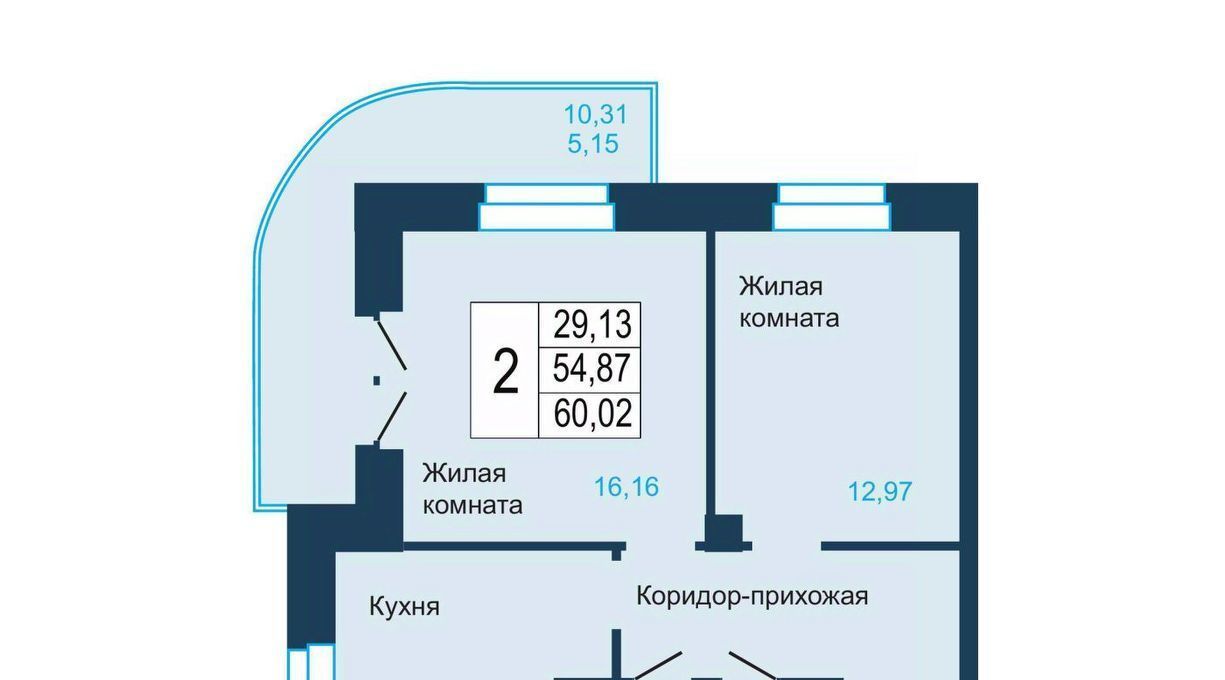 квартира г Красноярск р-н Советский Северный пер Светлогорский 2о фото 1