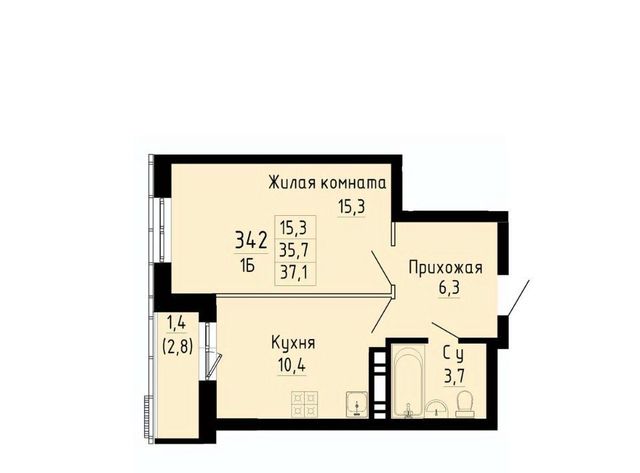 Золотая Нива дом 1с фото