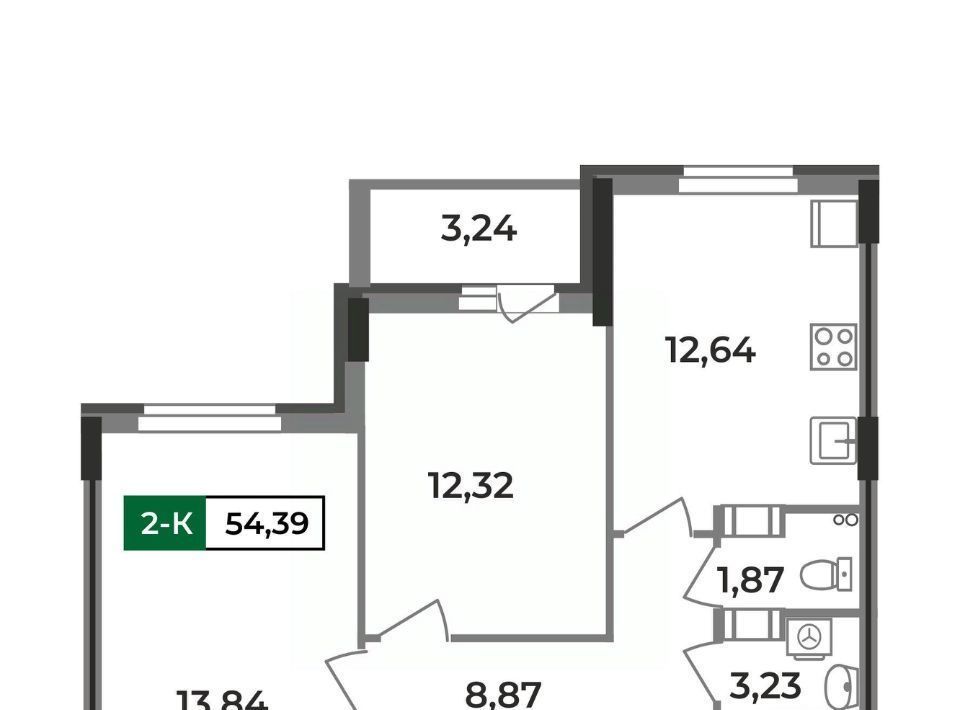 квартира г Ковров ул Еловая 11 фото 1