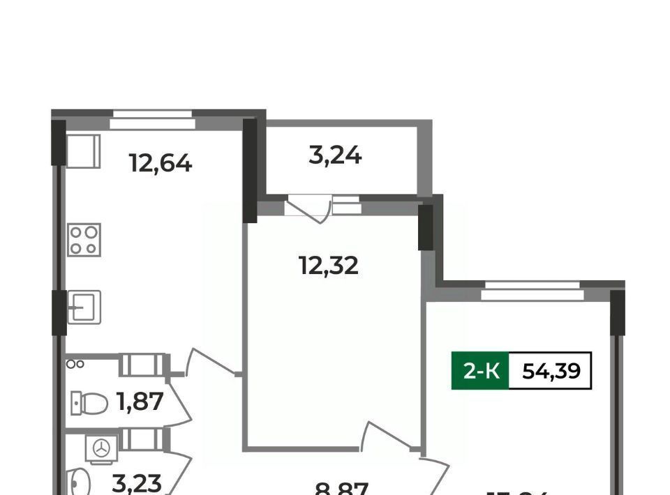 квартира г Ковров ул Еловая 11 фото 1