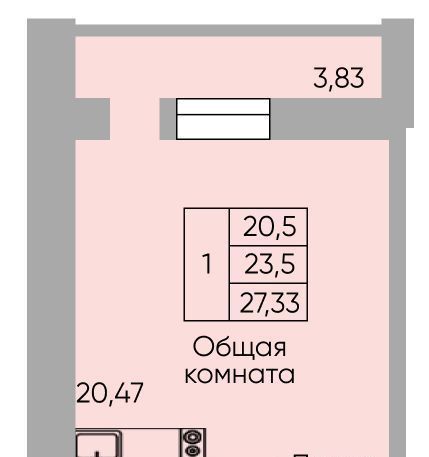 квартира г Ростов-на-Дону р-н Пролетарский Александровка ЖК «Сиреневый квартал» фото 1