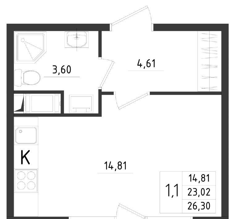 квартира г Красное Село ул Лермонтова 15к/2 метро Проспект Ветеранов фото 1