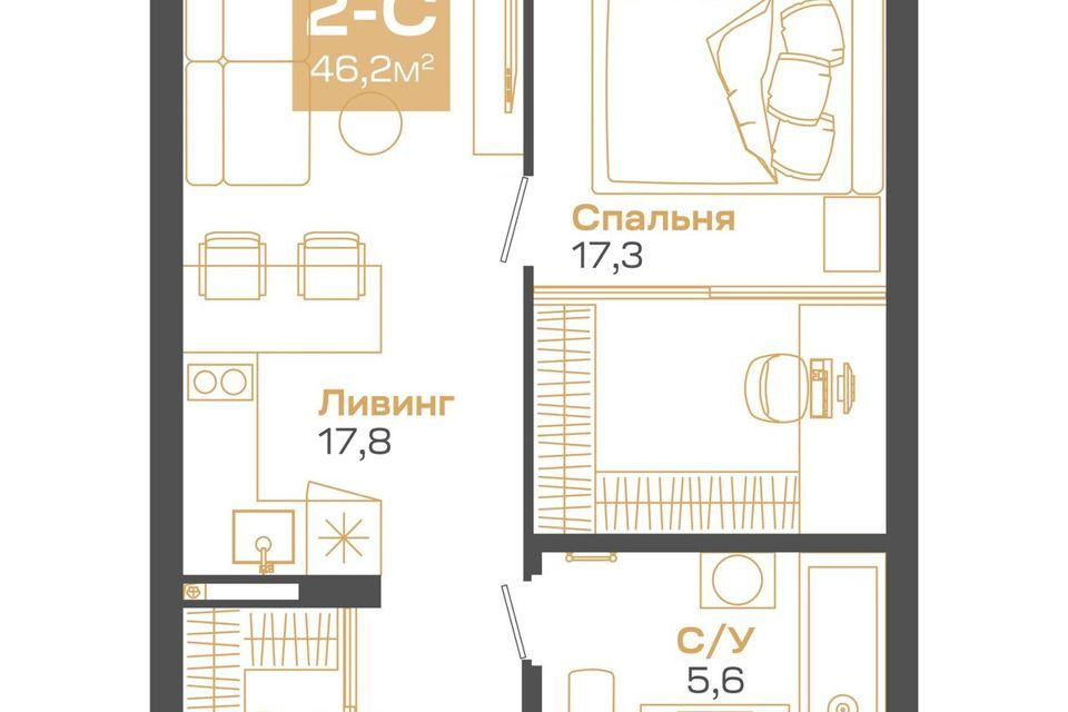 квартира г Новосибирск ул Мусы Джалиля 17 городской округ Новосибирск фото 1