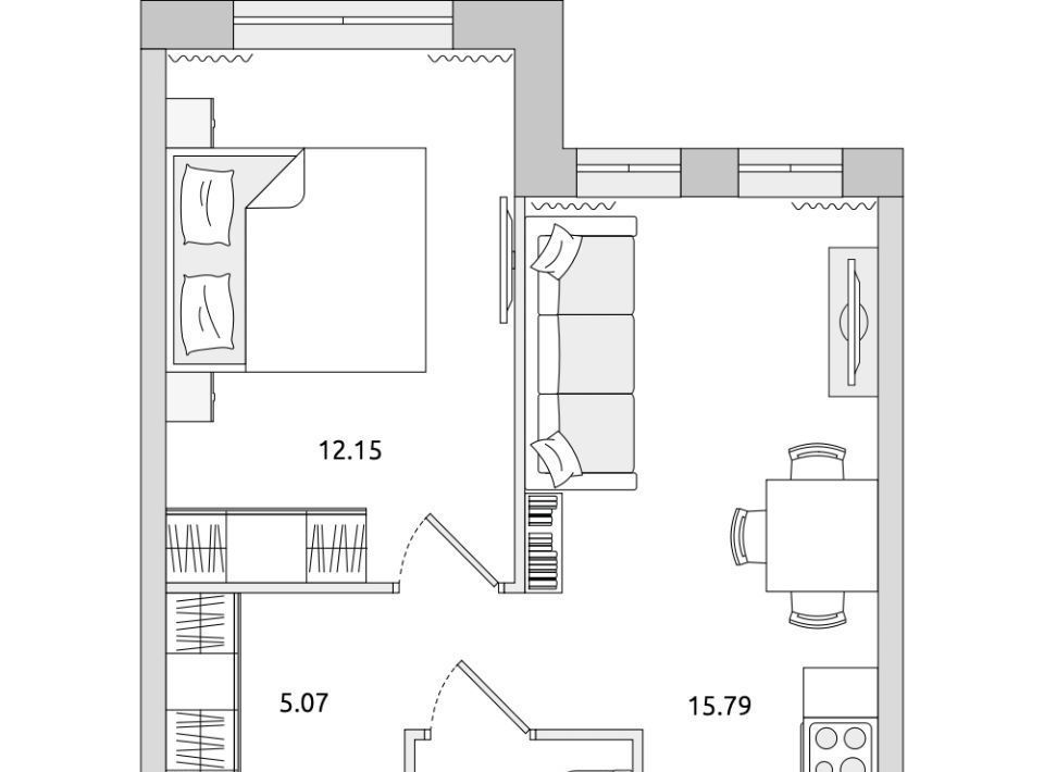 квартира р-н Всеволожский г Мурино ул Шоссе в Лаврики 51к/1 Девяткино фото 1