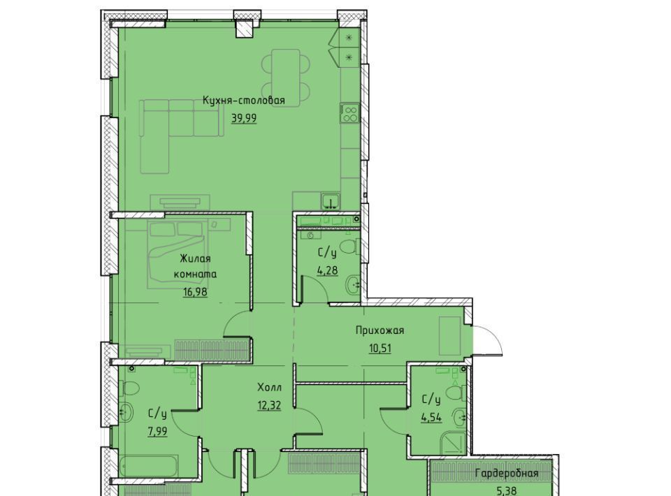 квартира г Екатеринбург Чкаловская ул Машинная 1в/3 фото 1